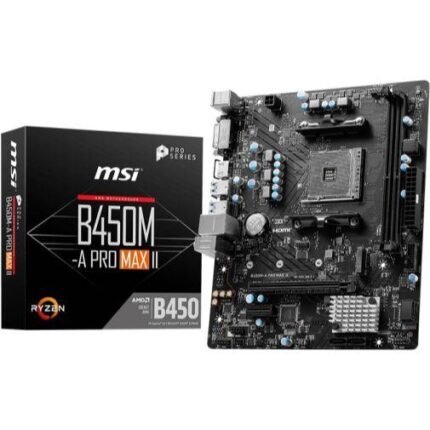 MSI B450M-A Pro Max II Pro Series Motherboard