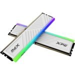 XPG Spectrix D35G RGB 16GB (2x8GB) 3200MHz C16 DDR4 DRAM Desktop Memory - White