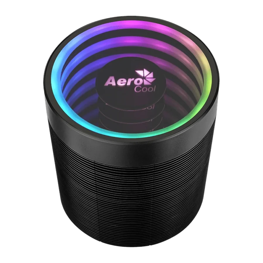 Aerocool Mirage 5 ARGB Infinity Mirror 5-Heatpipe CPU Air Cooler