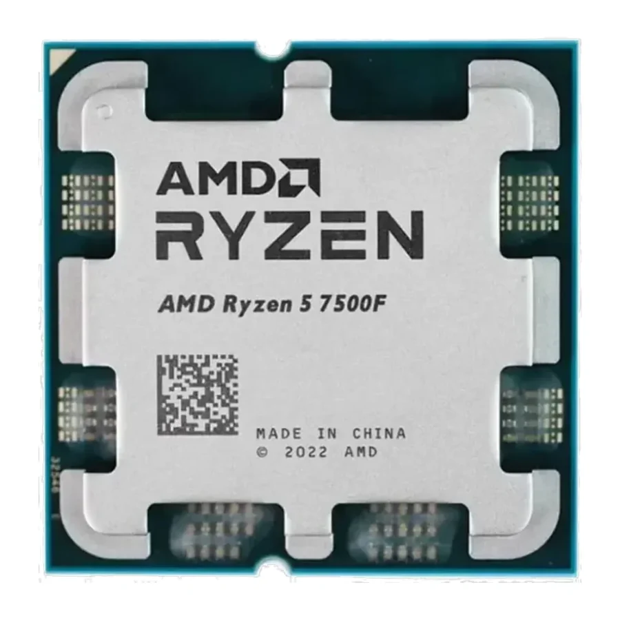 AMD Ryzen 5 7500F 6-Core 12-Thread AM5 Zen 4 Desktop Processor (Tray)