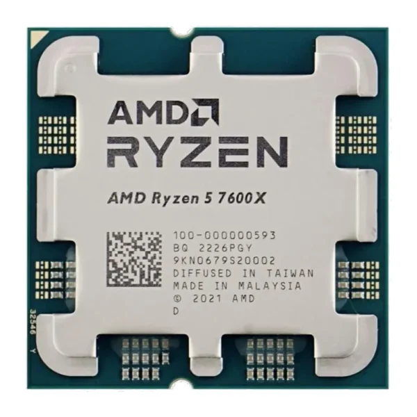 AMD Ryzen 5 7600X 6-Core AM5 Desktop Processor