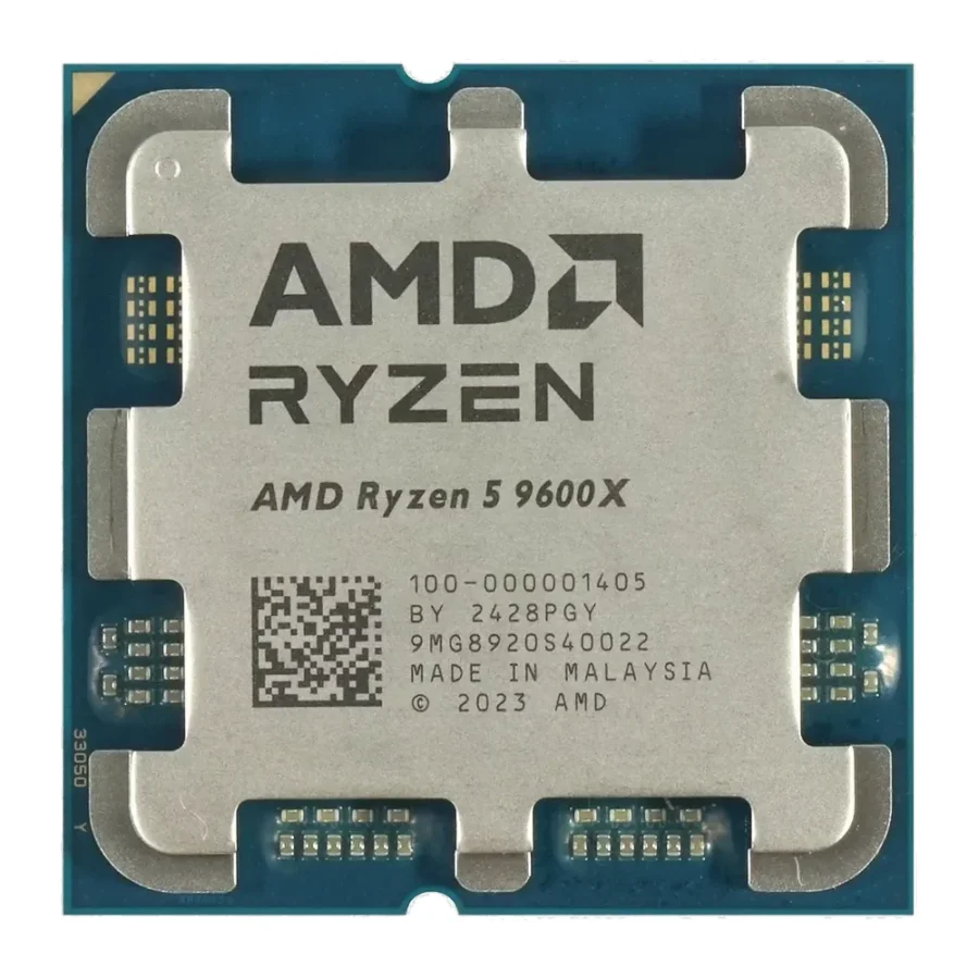 AMD Ryzen 5 9600X 6-Core AM5 Desktop Processor, Tray