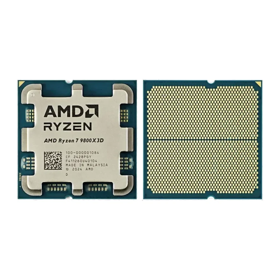 AMD Ryzen 7 9800X3D 8-Core AM5 Desktop Processor with 3D V-Cache, Tray