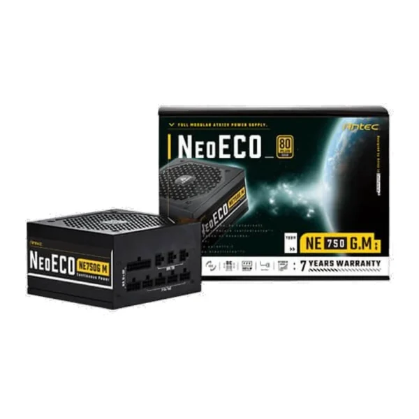 Antec NeoEco NE750G 750W 80 PLUS Gold Fully Modular ATX Power Supply