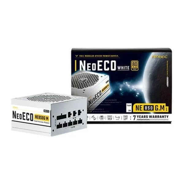 Antec NeoEco NE850G 850W White 80 Plus Gold Fully Modular Power Supply