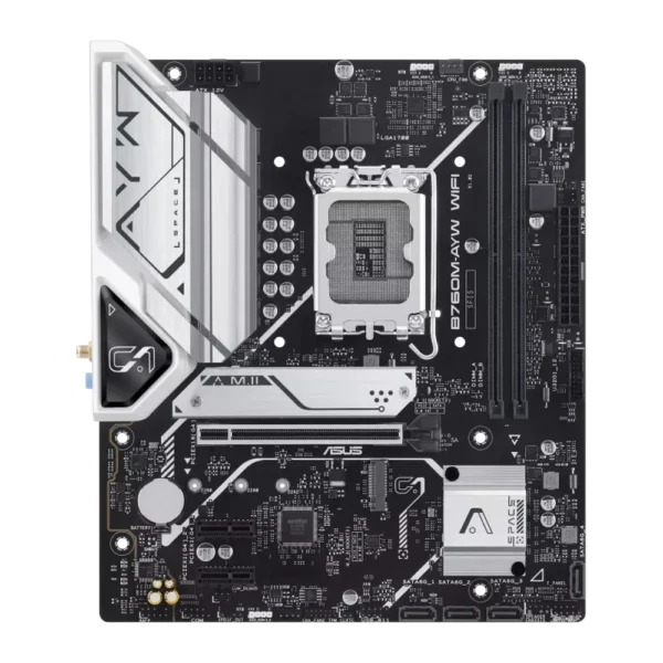 ASUS B760M-AYW WiFi M-ATX LGA1700 DDR5 Gaming Motherboard