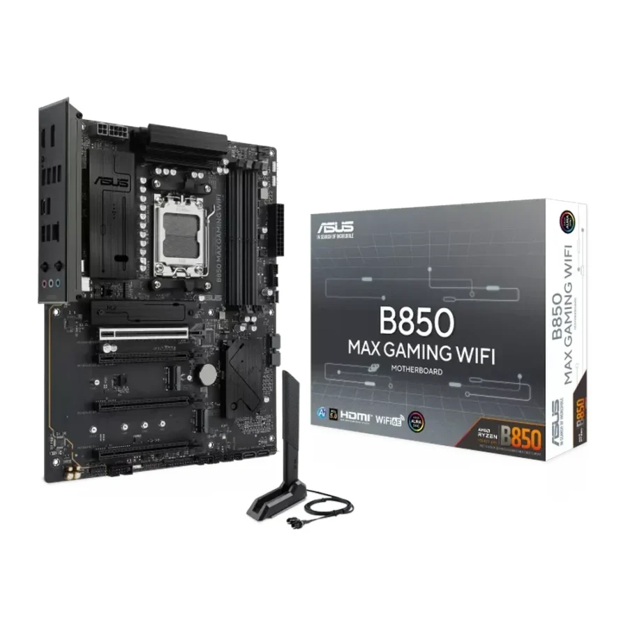 ASUS B850 Max Gaming WiFi DDR5 ATX Motherboard (Open Box)