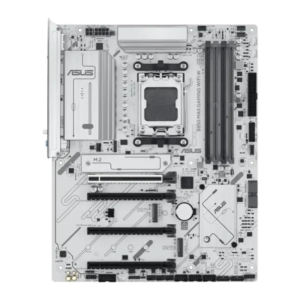 ASUS B850 Max Gaming WiFi White AMD AM5 DDR5 ATX Motherboard