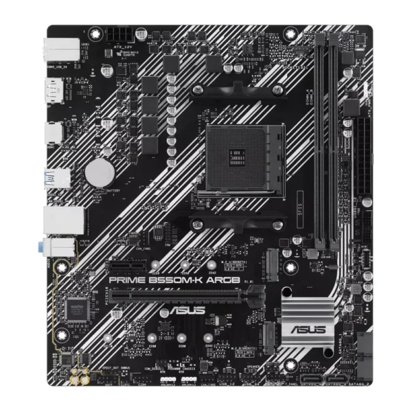 ASUS Prime B550M-K ARGB DDR4 AMD AM4 microATX Motherboard