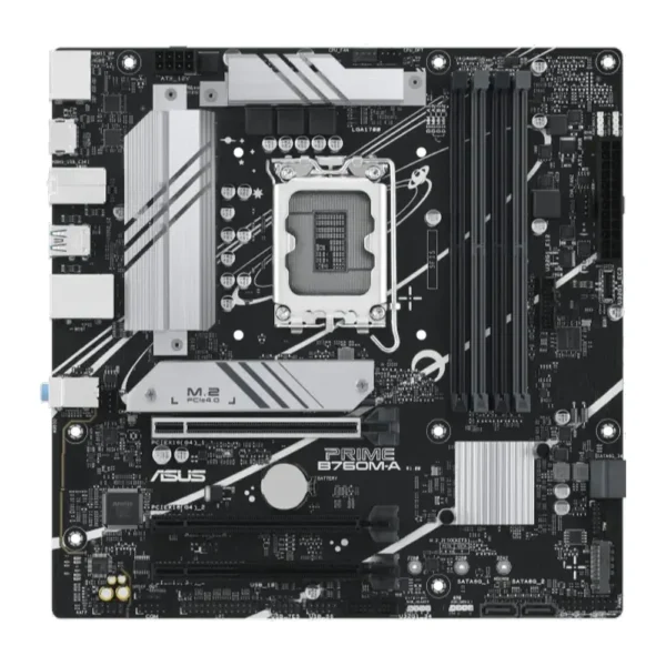 ASUS Prime B760M-A DDR5 Intel LGA1700 microATX Motherboard