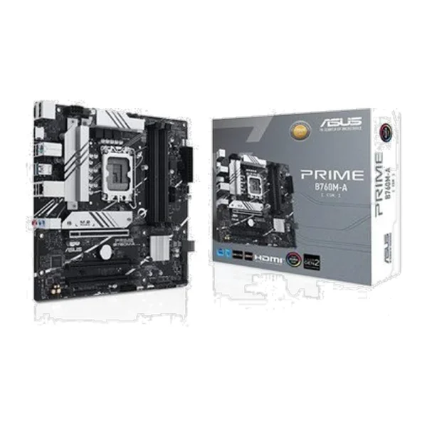 ASUS Prime B760M-A DDR5 Micro-ATX Motherboard (Used)