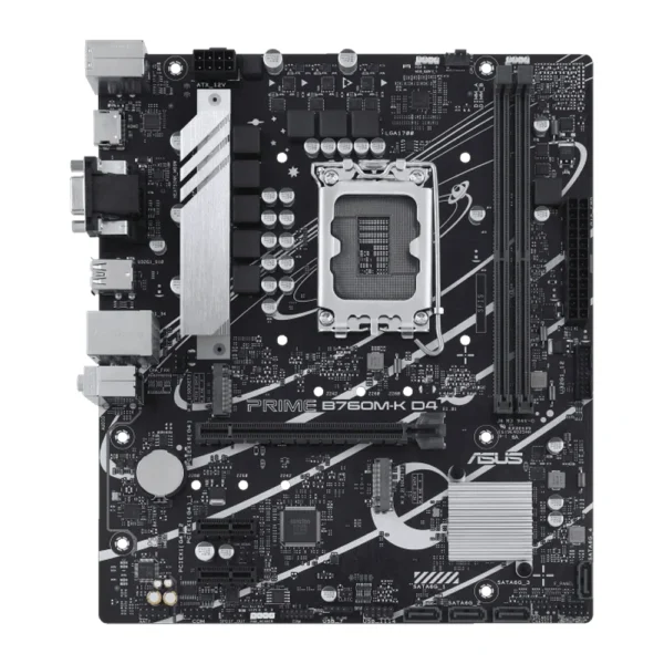 ASUS Prime B760M-K D4 DDR4 Intel LGA1700 microATX Motherboard