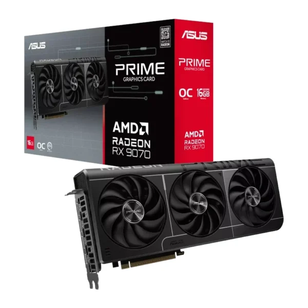 ASUS Prime Radeon RX 9070 OC Edition 16GB Graphics Card