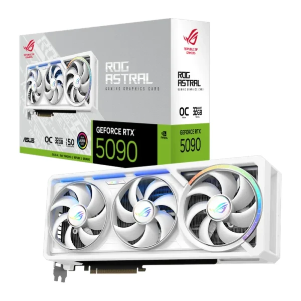 ASUS ROG Astral GeForce RTX 5090 OC White Edition 32GB GDDR7 Graphics Card
