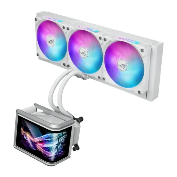 ASUS ROG Ryuo IV SLC 360 ARGB White Edition AIO Liquid CPU Cooler