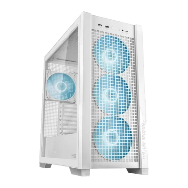 Asus TUF Gaming GT302 ARGB White Edition ATX Mid-Tower Case