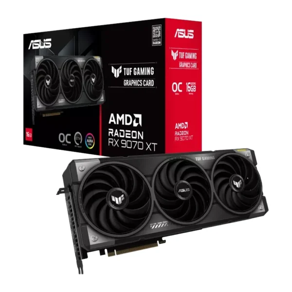 ASUS TUF Gaming Radeon RX 9070 XT 16GB OC Graphics Card
