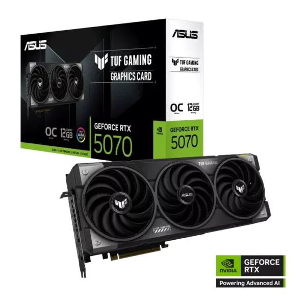 ASUS TUF Gaming RTX 5070 OC 12GB Graphics Card