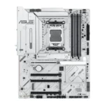 ASUS X870 MAX Gaming WiFi7 W DDR5 AMD AM5 ATX Motherboard (White)