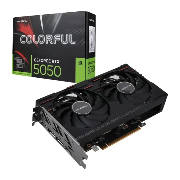 Colorful GeForce RTX 5050 Gaming Duo 8GB-V GDDR6 Dual Fan Graphics Card