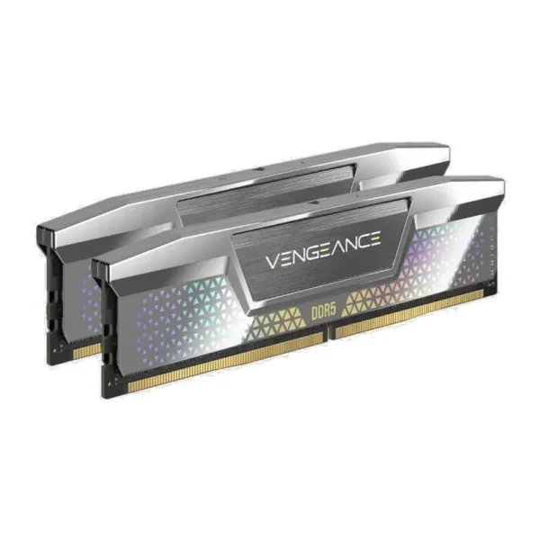Corsair Vengeance 48GB (2x24GB) 8400MT/s CL40 DDR5 CUDIMM Desktop Memory – Silver