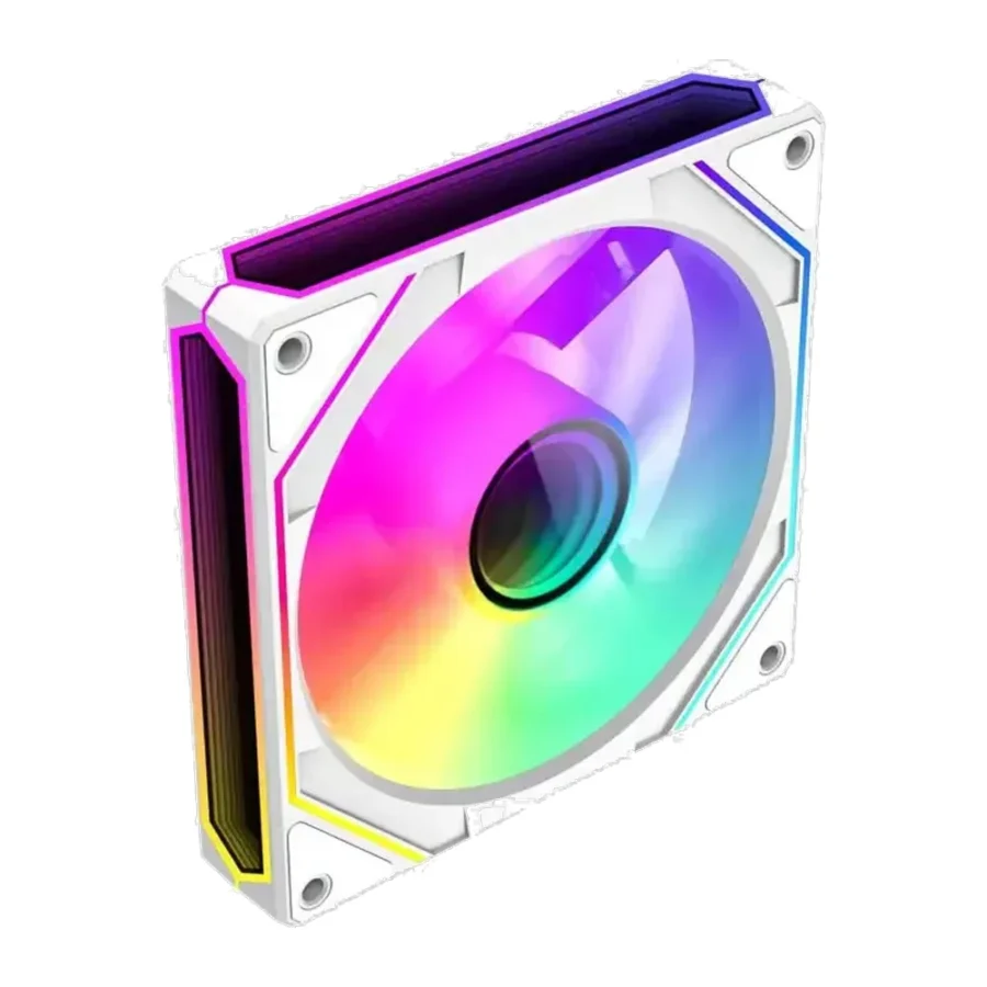 GameMax FN12A-S8I-RW ARGB Reverse Case Fan White Frame