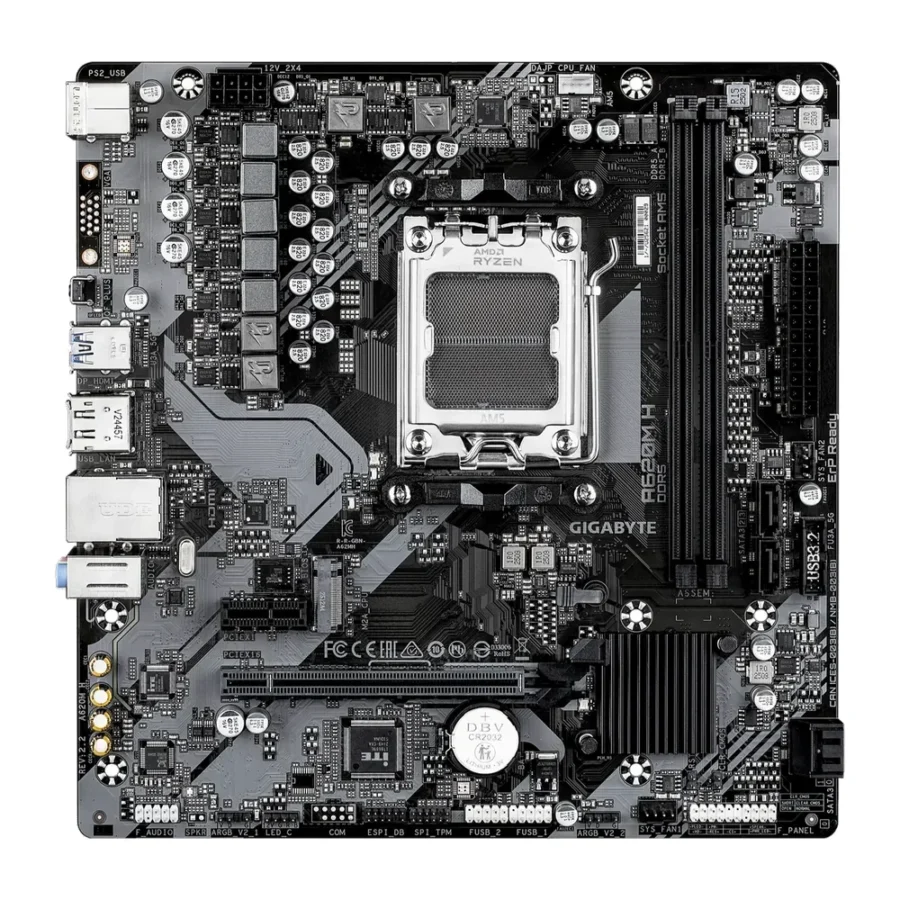 Gigabyte A620M H DDR5 AMD AM5 microATX Motherboard