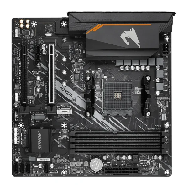 Gigabyte B550M Aorus Elite AM4 microATX Motherboard