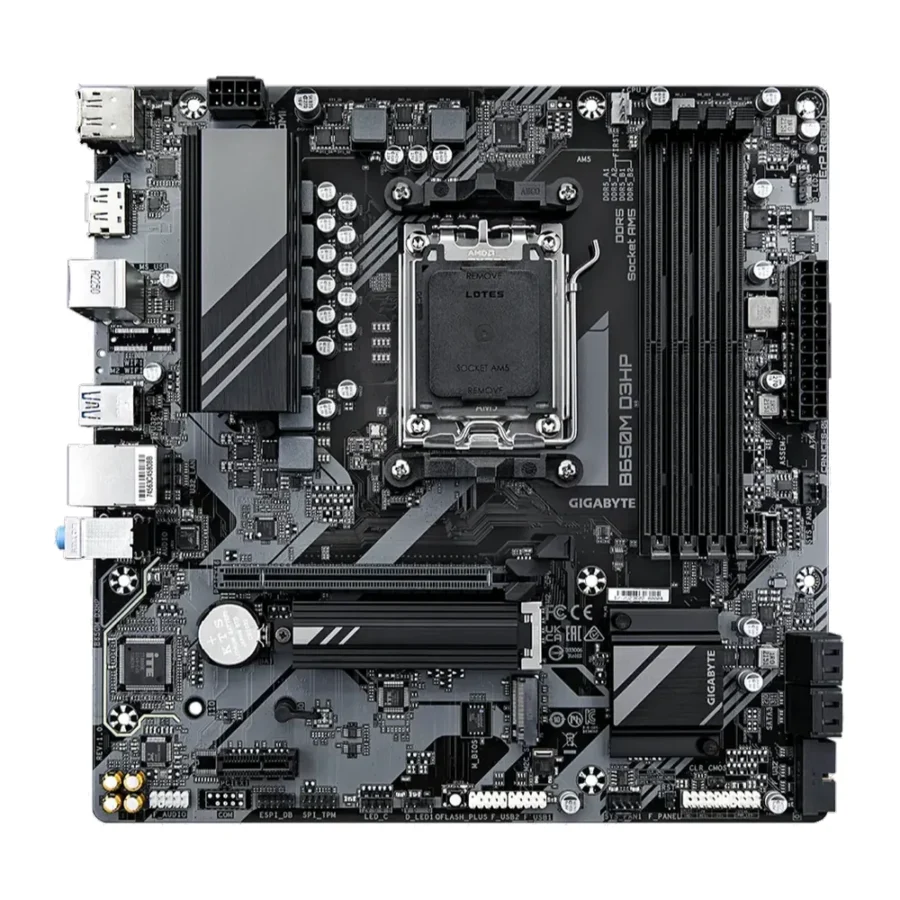 Gigabyte B650M D3HP DDR5 AMD AM5 microATX Motherboard