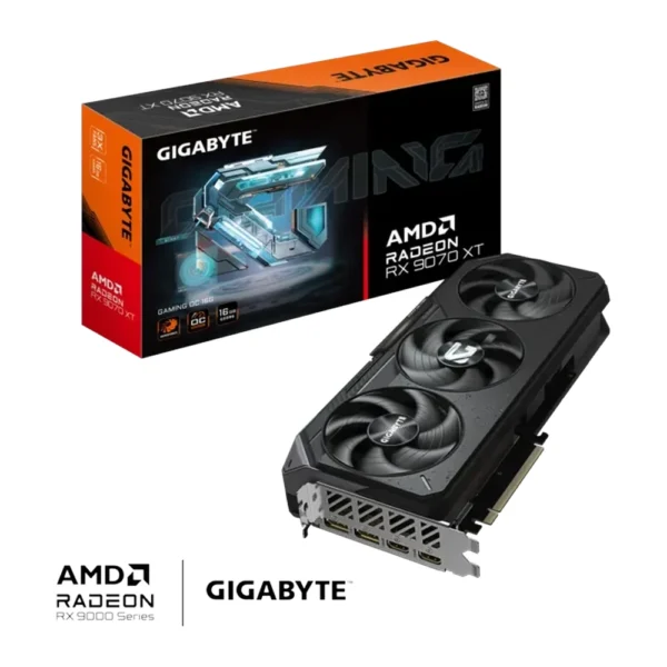 Gigabyte Radeon RX 9070 XT Gaming OC 16GB GDDR6 Graphics Card