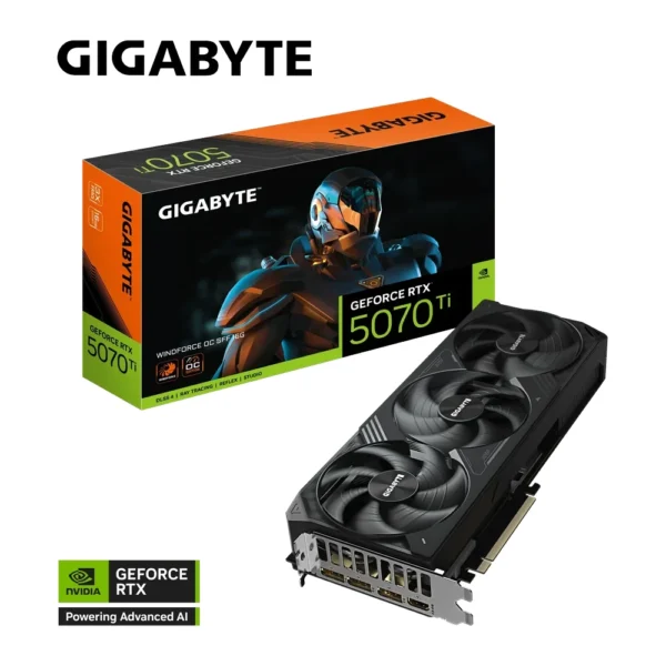 Gigabyte RTX 5070 Ti Windforce OC SFF 16GB Graphics Card