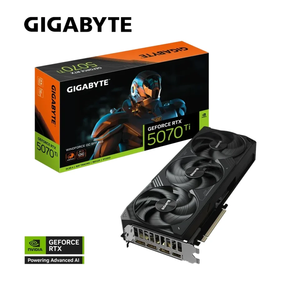 Gigabyte RTX 5070 Ti Windforce OC SFF 16GB Graphics Card