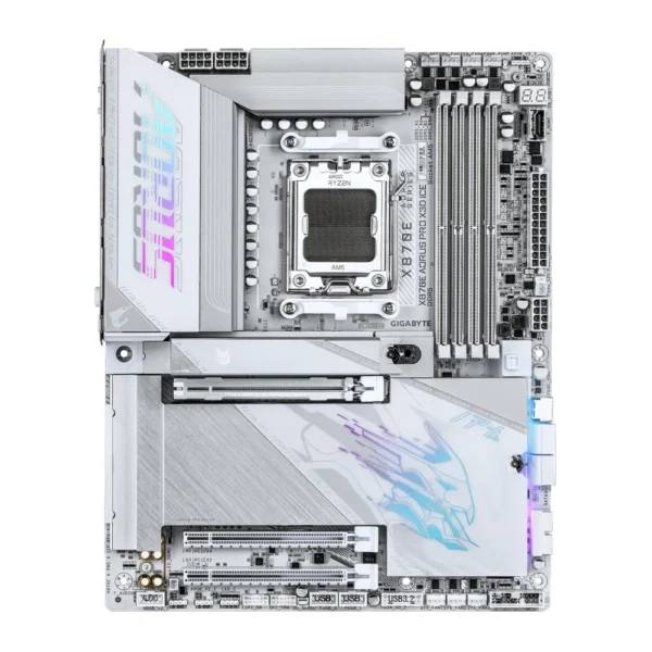 Gigabyte X870E AORUS PRO X3D ICE DDR5 AMD AM5 ATX Motherboard