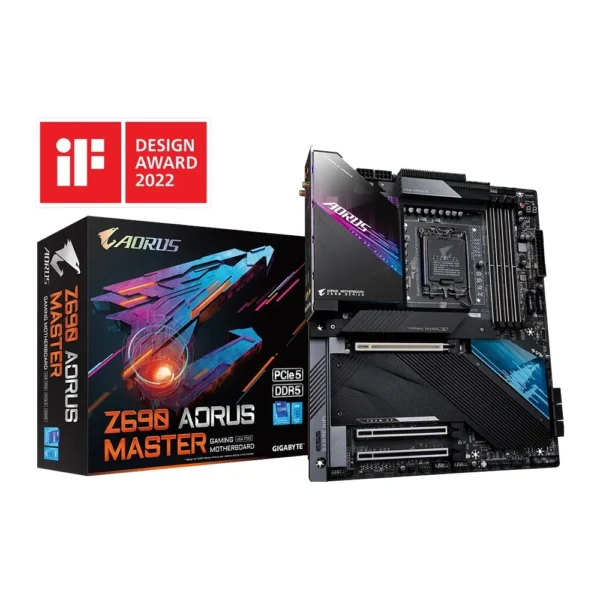 Gigabyte Z690 AORUS Master DDR5 Intel LGA1700 E-ATX Motherboard (Used)