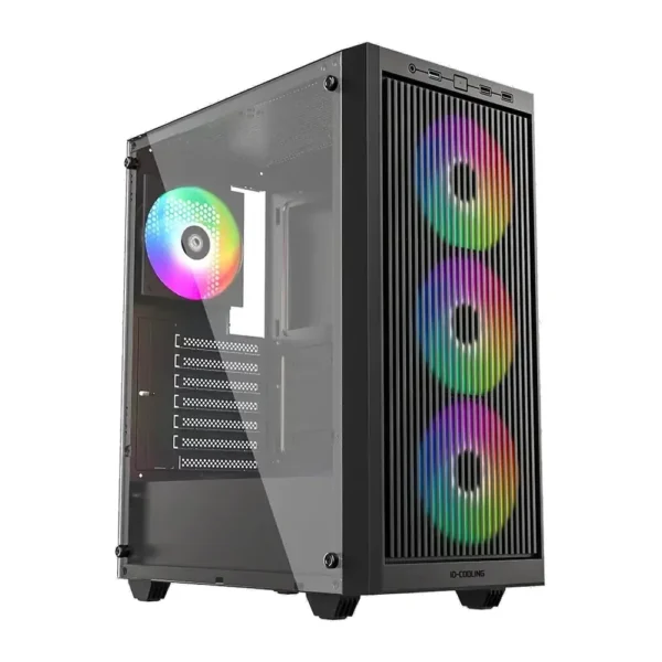 ID-Cooling WARE 310 ARGB Black ATX Mid-Tower Case