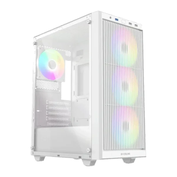 ID-Cooling WARE 310 ARGB White ATX Mid-Tower Case