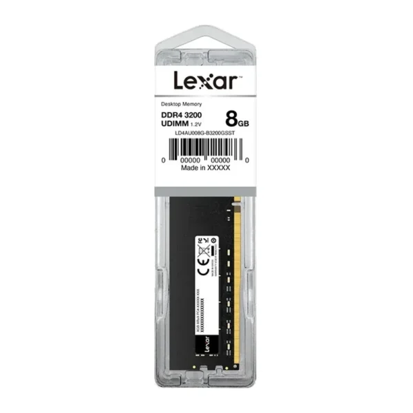 Lexar DDR4-3200 8GB UDIMM Desktop Memory