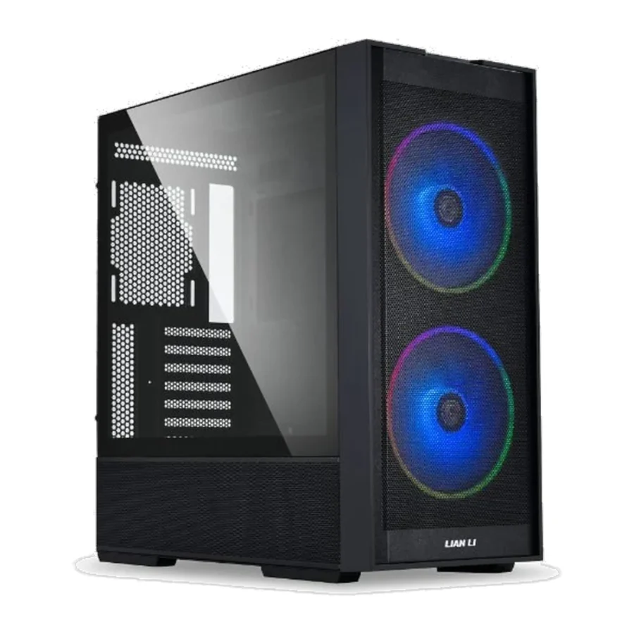 Lian Li Lancool 206 ARGB ATX Gaming Case Black/White