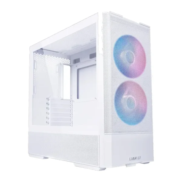 Lian Li LANCOOL 207 Compact ATX RGB Gaming Case, White