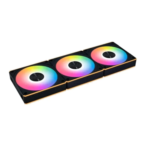 Lian Li Uni Fan CL120 ARGB Reverse Blade Triple Pack Black