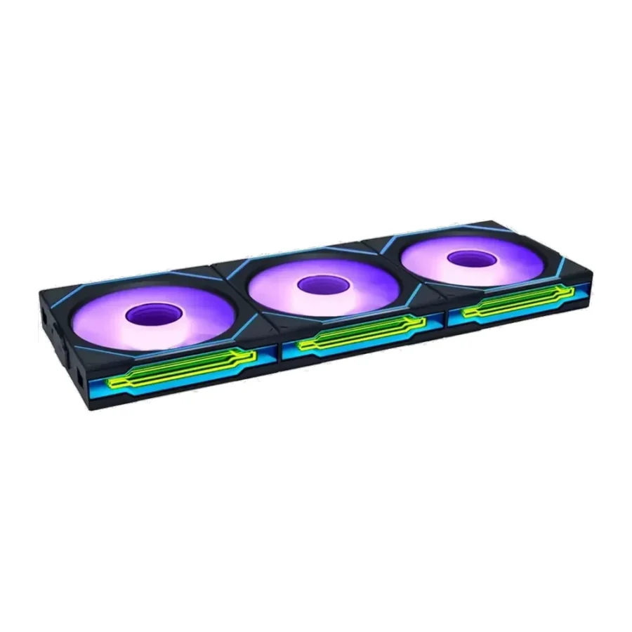Lian Li Uni Fan SL-Infinity Wireless 120 Triple Pack Black