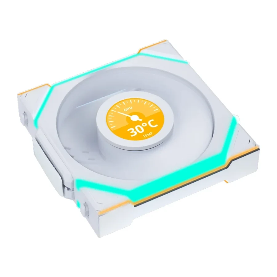 Lian Li UNI FAN SL Wireless LCD 120mm Reverse Blade ARGB Fan