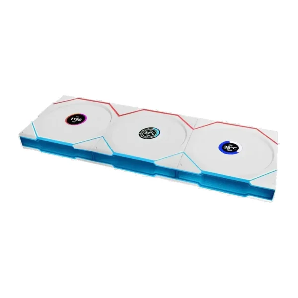 Lian Li Uni Fan TL LCD Wireless 120 ARGB Triple Pack White