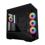 Lian Li Vector V100 ARGB E-ATX Gaming Case – Black/White