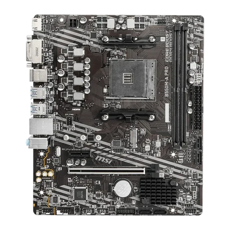 MSI B550M-A PRO AMD AM4 DDR4 Micro-ATX Motherboard