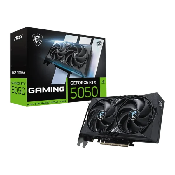 MSI GeForce RTX 5050 Gaming OC 8GB GDDR6 Graphics Card