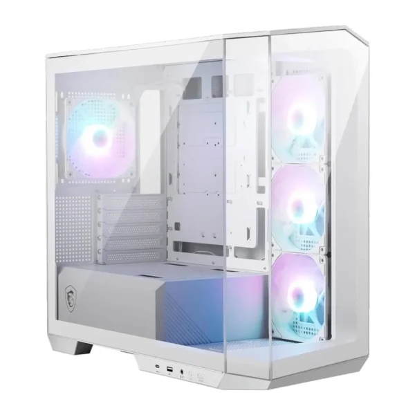 MSI MAG PANO M100R PZ Mid-Tower ATX Gaming Case, White