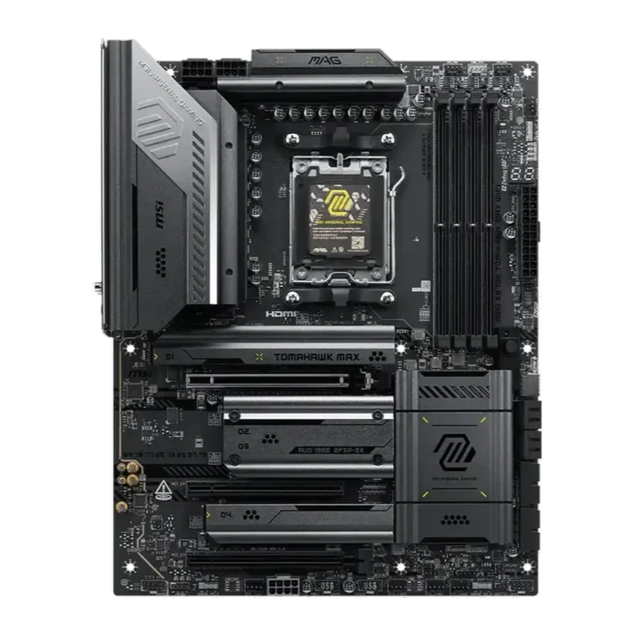 MSI MAG X870E Tomahawk Max WiFi AMD AM5 ATX Motherboard