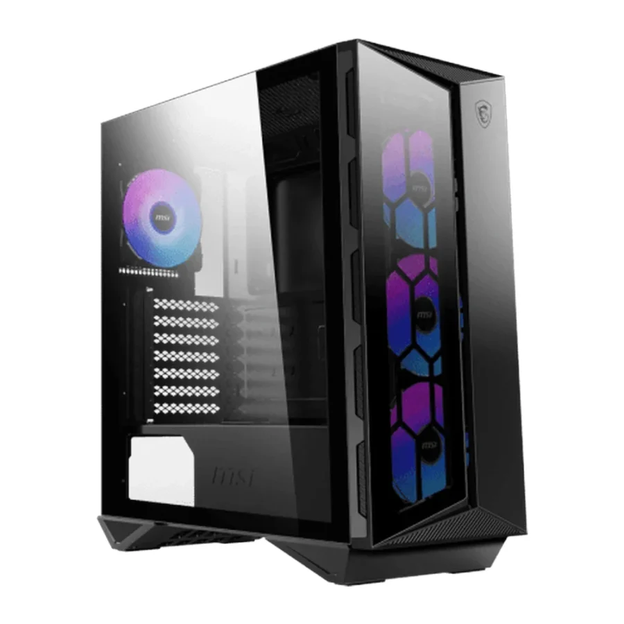 MSI MPG Gungnir 110R ARGB ATX Mid-Tower Gaming Case Black