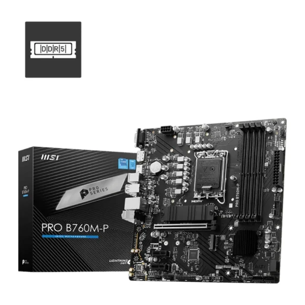 MSI Pro B760M-P DDR5 Micro-ATX Motherboard (Used)